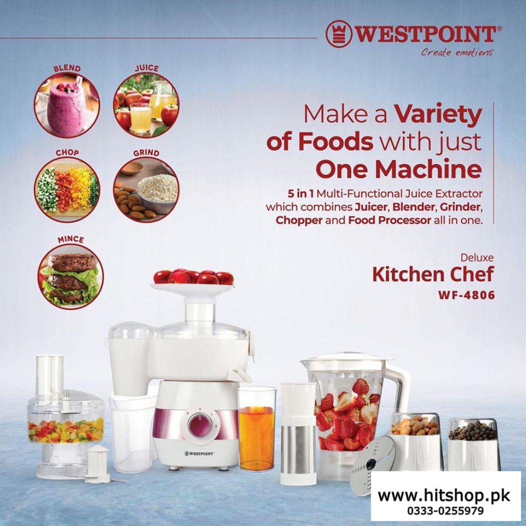 Westpoint Deluxe Food Processor WF-4806
